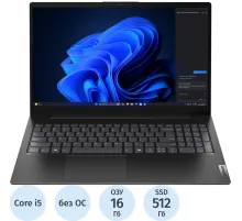 Ноутбук Lenovo V15 G5(83GW009KGQ) i5-13420H/16Gb/512Gb SSD/15.6/NoOS
