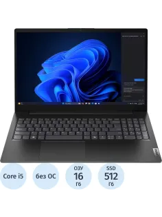 Ноутбук Lenovo V15 G5(83GW009KGQ) i5-13420H/16Gb/512Gb SSD/15.6/NoOS