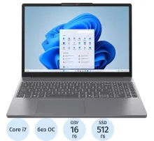 Ноутбук Lenovo IP Slim 3 15IRH10(83K10032RK)i7-13620H/16Gb/512GSSD/15.3/DOS