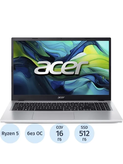 Ноутбук Acer Aspire Lite(NX.D52CD.003)R5-8640HS/16Gb/512Gb SSD/15,6/noOS