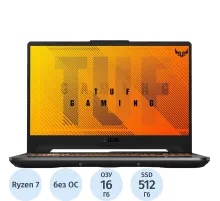 Ноутбук Asus FA506NCG-HN218(90NR0JF7-M00JD0)R7-7445HS/16G/512/RTX/15.6/NoOS