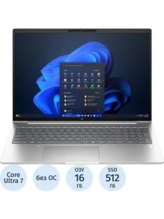 Ноутбук HP Probook 460 G11(A38BHET)Ultra 7-155U/16Gb/512Gb SSD/16.0/DOS