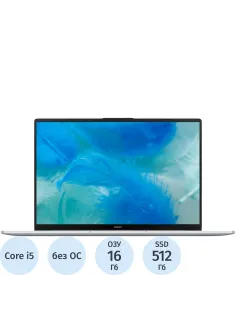 Ноутбук Huawei MCLG-X MitchellG-W5651(53014MTX)i5-13420H/16Gb/512Gb/16/NoOS