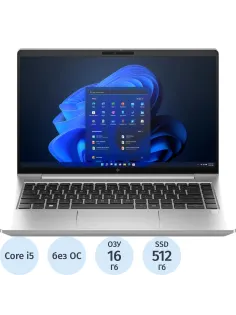 Ноутбук HP EliteBook 640 G10(8A600EABH5)i5-1335U/16384Mb/512Gb SSD/14/DOS