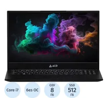 Ноутбук ACD 15S G2(AH15SI3282WB) i7-1255U/8Gb/SSD512Gb/15.6/IPS/NoOS