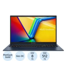 Ноутбук Asus 17 X1704ZA(90NB10F2-M00DD0)Pen Gold 8505/8Gb/512GSSD/17.3/noOS