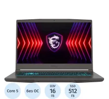 Ноутбук MSI B2RVE-3450XRU(9S7-16R831-3450)Core5-210H/16Gb/512/RTX/15.6/NoOS