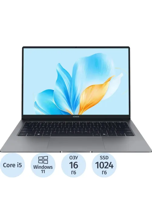 Ноутбук Honor MagicBook X14(5301ALWJ) i5-13420H/16Gb/1Tb SSD/14/W11H