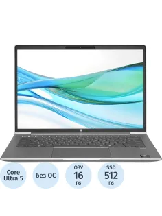 Ноутбук HP Probook 440 G11(A38B9ETBH5)U5-125U/16Gb/512Gb SSD/14/DOS