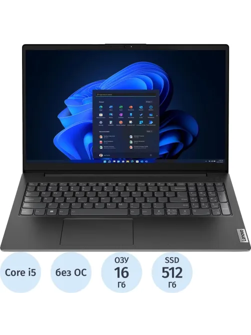 Ноутбук Lenovo V15 G4(83A100A2RU) i5-13420H/16Gb/512GbSSD/15.6/TN/DOS