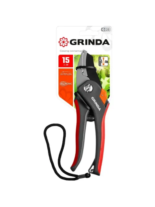 Секатор контактный GRINDA G-28, 205 мм (8-423203_z02)