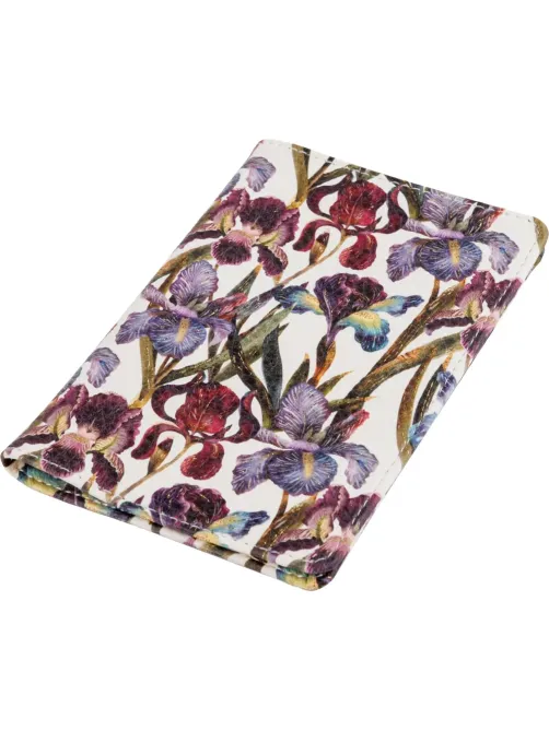 Обложка для паспорта FLORA.Ирисы 3-620/04