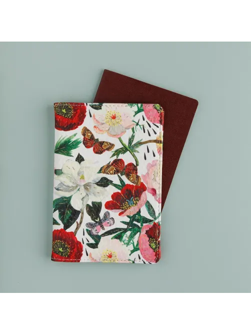Обложка для паспорта FLORA.Пионы 3-620/02
