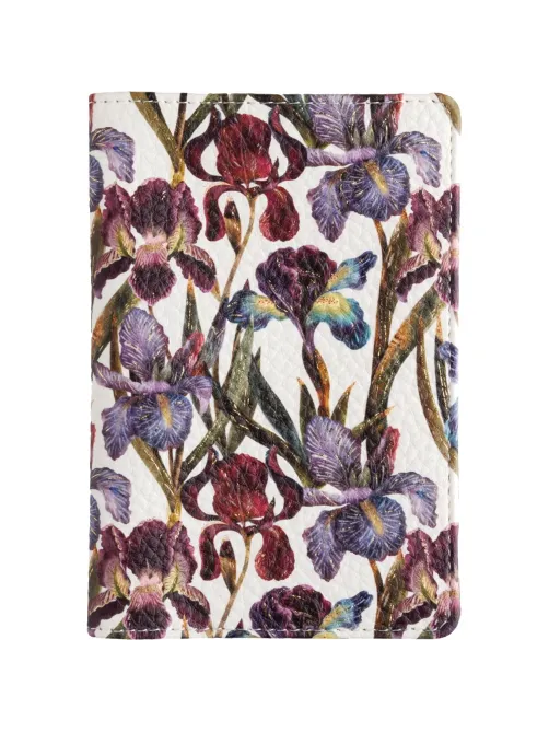Обложка для паспорта FLORA.Ирисы 3-620/04