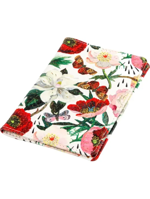 Обложка для паспорта FLORA.Пионы 3-620/02