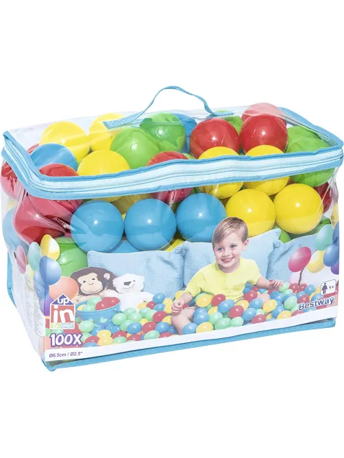 Шарики для игр, 100шт/уп, 6,5см, Bestway 52027, 003754