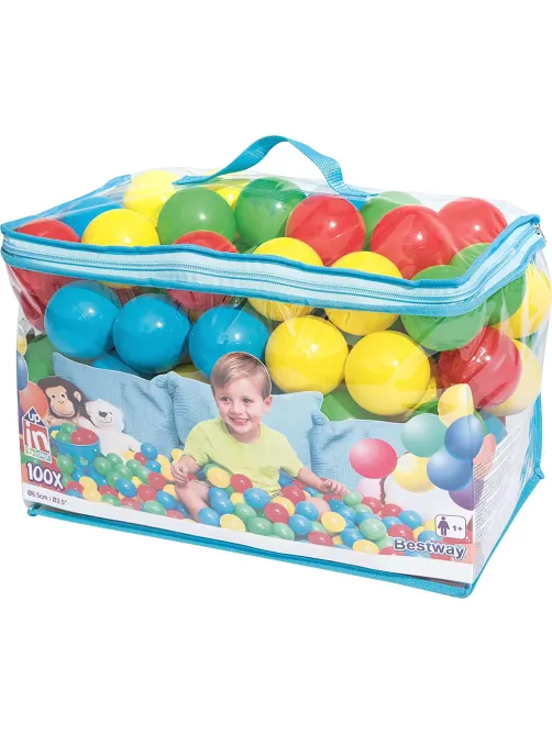 Шарики для игр, 100шт/уп, 6,5см, Bestway 52027, 003754