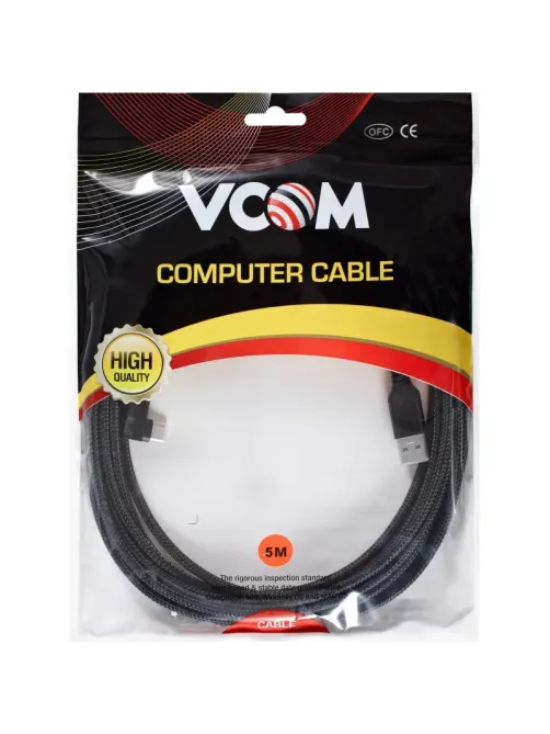 Кабель VR USB3.2 Gen1 AM/CM 5GBs для Oculus 5м, VCOM (CU413M-5.0)