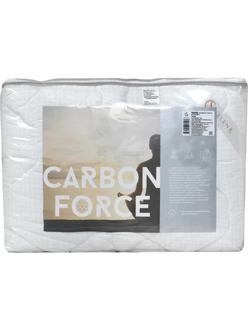 Одеяло 140х205 см, CARBON FORCE, 350 г. пэ микроволокно, микрофибра