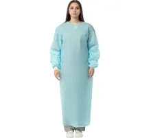 Халат хирург. н/с рук.манжета дл.140 см пл 42 р.56-58 1шт./уп.  Гекса