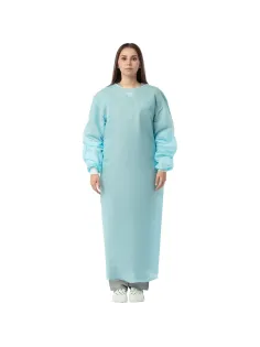 Халат хирург. н/с рук.манжета дл.140 см пл 42 р.56-58 1шт./уп.  Гекса