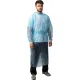 Халат н/с , на завязк, рук.манж, дл.110см, XXL,пл 20, голуб, 10 шт/уп