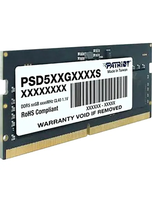 Модуль памяти SODIMM DDR5 16GB Patriot (PSD516G560081S)