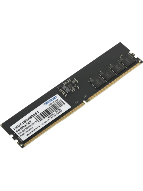 Модуль памяти Patriot DDR5 DIMM 16GB 4800Мгц(PSD516G480081)