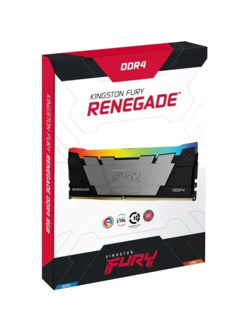 Модуль памяти Kingston FURY Renegade DDR4 DIMM 8GB 3600Мгц(KF436C16RB2A/8)