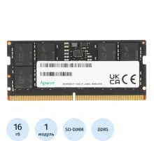 Модуль памяти Apacer DDR5 16GB 4800Мгц SO-DIMM (AS16GHB48CTBBGH)