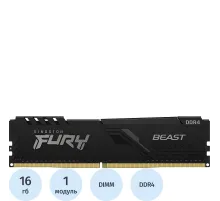 Модуль памяти Kingston FURY DDR4 DIMM 16Gb 3200MHz CL16(KF432C16BB/16)