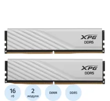 Модуль памяти AData DIMM DDR5 2x16GB 6000MHz(AX5U6000C3016G-DCLAWH)