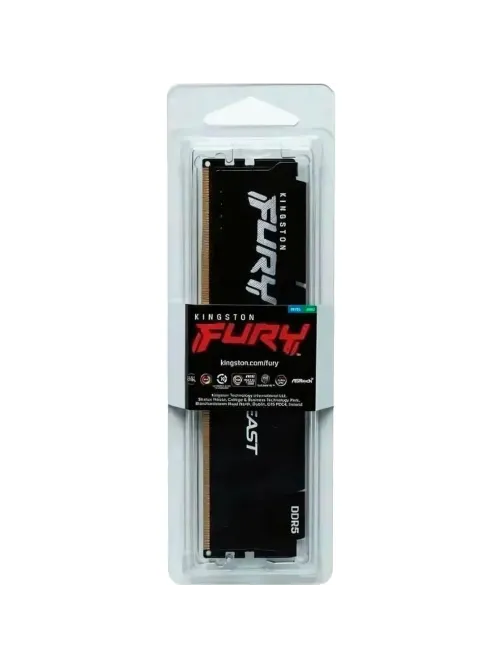 Модуль памяти Kingston FURY Black DDR5 DIMM 16GB 5600Мгц(KF556C36BBE-16)