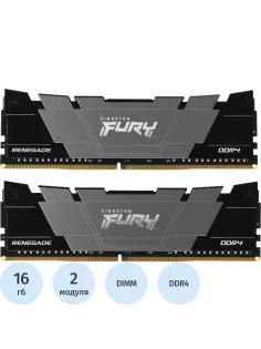 Модуль памяти Kingston DDR4 DIMM 32GB(2x16Gb) 3200Мгц(KF432C16RB12K2/32)