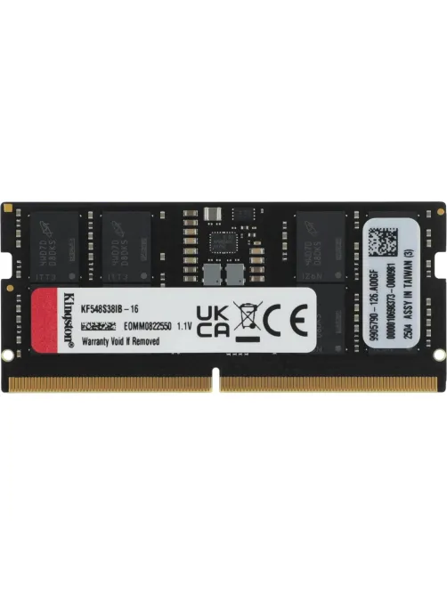 Модуль памяти Kingston DDR5 SO-DIMM 16GB 4800Мгц(KF548S38IB-16)