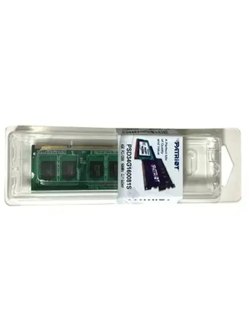 Модуль памяти PATRIOT 4GB DDR3 SO-DIMM CL11 1600Мгц (PSD34G160081S)