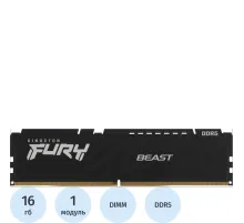 Модуль памяти Kingston Fury DDR5 DIMM 16Gb 6000Мгц(KF560C36BBE2-16)