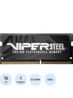 Модуль памяти Patriot Memory DDR4 SO-DIMM 16GB 3200Мгц(PVS416G320C8S)