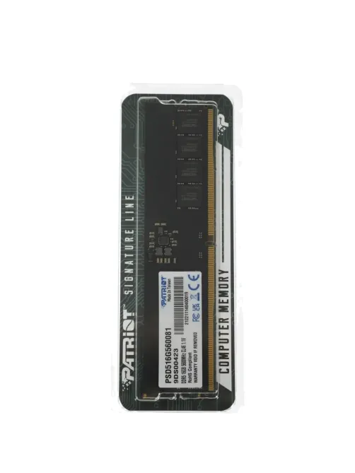 Модуль памяти Patriot DDR5 DIMM 16Gb 5600Мгц(PSD516G560081)