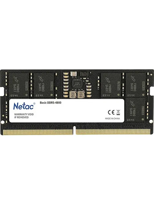 Модуль памяти Netac Basic SODIMM 16GB DDR5-4800(NTBSD5N48SP-16)