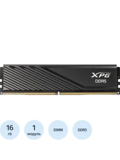 Модуль памяти ADATA XPG DDR5 DIMM 16Gb  5600Мгц (AX5U5600C4616G-SLABBK)