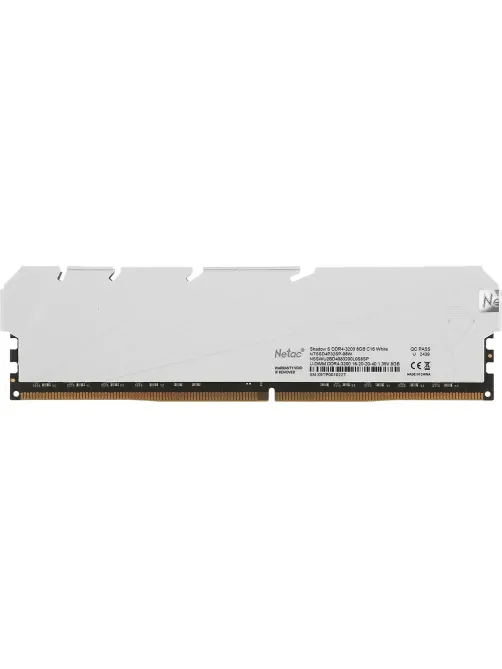 Модуль памяти Netac Shadow S 8GB DDR4 DIMM 3200Мгц (NTSSD4P32SP-08W)