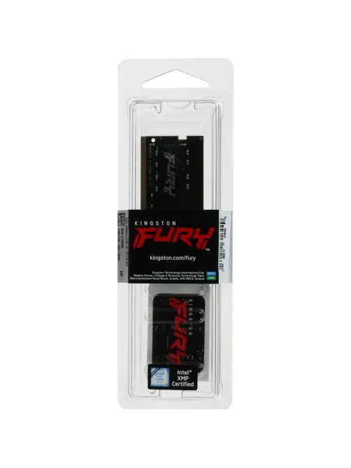 Модуль памяти Kingston 8GB 3200MHz DDR4 CL20 SODIMM FURY KF432S20IB/8