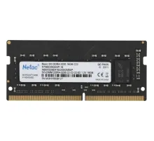 Модуль памяти Netac SO-DIMM DDR4 16Gb, 3200Мгц (NTBSD4N32SP-16)