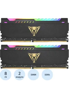 Модуль памяти Patriot Viper DIMM DDR4 16Gb (2x8Gb) 3600Мгц PVSR416G360C0K