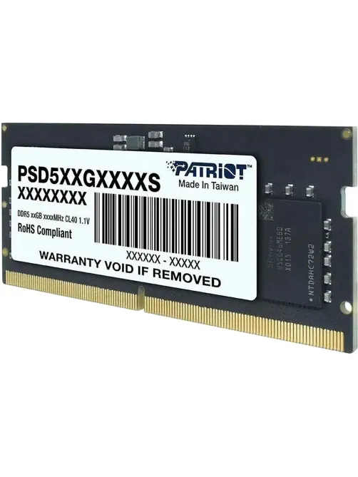 Модуль памяти SODIMM DDR5 16GB Patriot (PSD516G560081S)