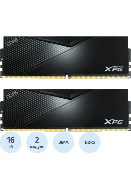 Модуль памяти AData DDR5 DIMM 2x16GB 6000MHz (AX5U6000C3016G-DCLABK)