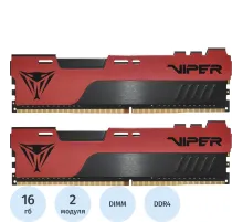 Модуль памяти Patriot Viper DDR4 DIMM 32GB(2x16GB) 3200Мгц(PVE2432G320C8K)