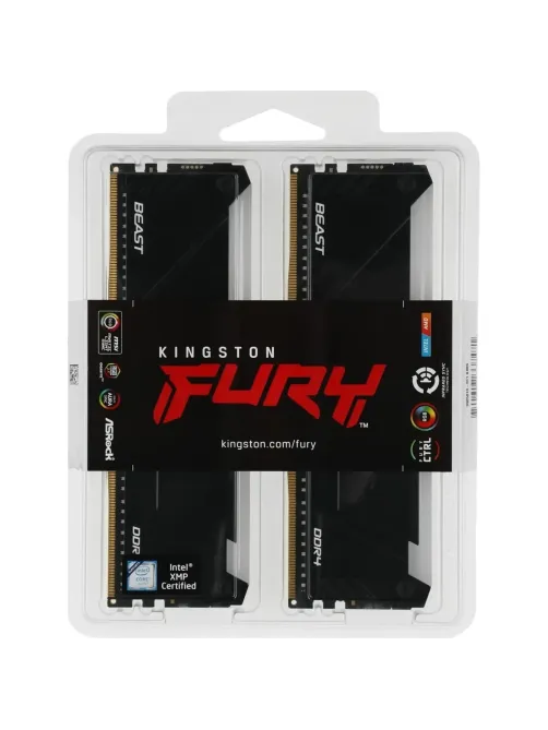 Модуль памяти Kingston DDR4 DIMM 64Gb(2x32Gb)3200Мгц(KF432C16BB2AK2/64)