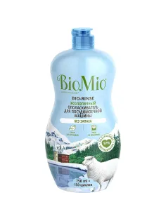Ополаскиватель для ПММ BioMio BIO-RINSE без запаха 750мл
